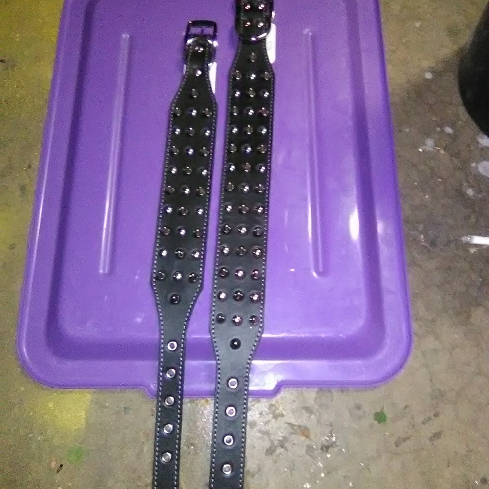 Leather collars